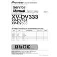 Cover page of PIONEER XV-DV333/NRXJ Service Manual