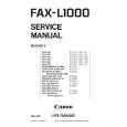 Cover page of CANON FAXL1000 Service Manual