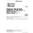 Cover page of PIONEER DEH-P310-2 Service Manual