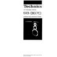 Cover page of TECHNICS SB-3670 Owner's Manual