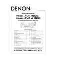 Cover page of DENON AVR4800 Service Manual