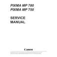 Cover page of CANON PIXMA MP750 Service Manual
