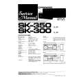 Cover page of PIONEER SK-300 Service Manual