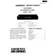 Cover page of ONKYO T-4087 Service Manual