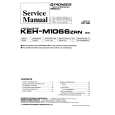 Cover page of PIONEER KEH-M1066ZRN EW Service Manual