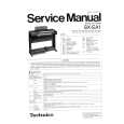 Cover page of TECHNICS SX-EA1 Service Manual