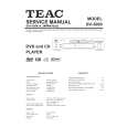 Cover page of TEAC DV-3000 Service Manual