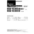 Cover page of PIONEER EQ-E303 Service Manual