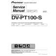 Cover page of PIONEER DV-PT100-S Service Manual