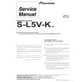 Cover page of PIONEER S-L5V-K Service Manual