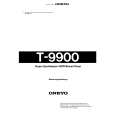 Cover page of ONKYO T-9900 Owner's Manual