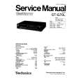 Cover page of TECHNICS STG70L Service Manual