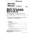 Cover page of PIONEER BDV3000 Service Manual