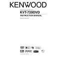 Cover page of KENWOOD KVT-729DVD Owner's Manual