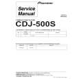 Cover page of PIONEER CDJ-500S/NK Service Manual