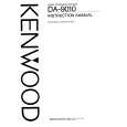 Cover page of KENWOOD DA-9010 Owner's Manual