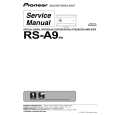 Cover page of PIONEER RS-A9/EW Service Manual