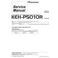 Cover page of PIONEER KEH-P5010R-4 Service Manual