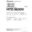 Cover page of PIONEER HTZ-363DV/TDXJ/RB2 Service Manual