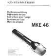 Cover page of SENNHEISER MKE 46 Owner's Manual