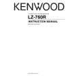 Cover page of KENWOOD LZ-760R Owner's Manual