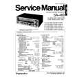 Cover page of TECHNICS SA400 Service Manual
