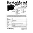 Cover page of TECHNICS SX-PR602 Service Manual