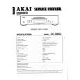 Cover page of AKAI CD3000C Service Manual