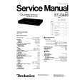 Cover page of TECHNICS STG460 Service Manual