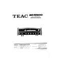 Cover page of TEAC AG-6500 Service Manual