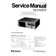 Cover page of TECHNICS RS615USD Service Manual