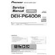 Cover page of PIONEER DEH-P6400REW Service Manual