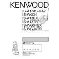 Cover page of KENWOOD IS-WG34 Owner's Manual