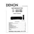 Cover page of DENON DCD-480 Service Manual
