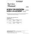 Cover page of PIONEER KEH-P4500R/XIN/EW Service Manual