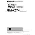 Cover page of PIONEER GM-X574 Service Manual