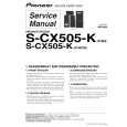 Cover page of PIONEER S-CX505-K/XTM/CN5 Service Manual