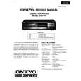 Cover page of ONKYO DX-1700 Service Manual