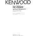 Cover page of KENWOOD RCR0906 Owner's Manual