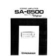 Cover page of PIONEER SA-8500 Service Manual