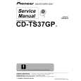 Cover page of PIONEER CD-TS37GP/E Service Manual