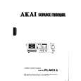 Cover page of AKAI CSM01A Service Manual