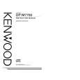 Cover page of KENWOOD DP-M7750 Owner's Manual