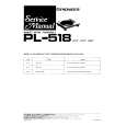 Cover page of PIONEER PL-518 Service Manual
