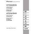 Cover page of PIONEER HTZ-363DV/TDXJ/RB Owner's Manual