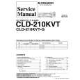 Cover page of PIONEER CLD210KVT Service Manual