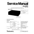 Cover page of TECHNICS RSM95 Service Manual
