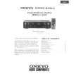 Cover page of ONKYO A8940 Service Manual
