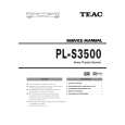 Cover page of TEAC PL-S3500 Service Manual