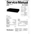 Cover page of TECHNICS SL-P200 Service Manual
